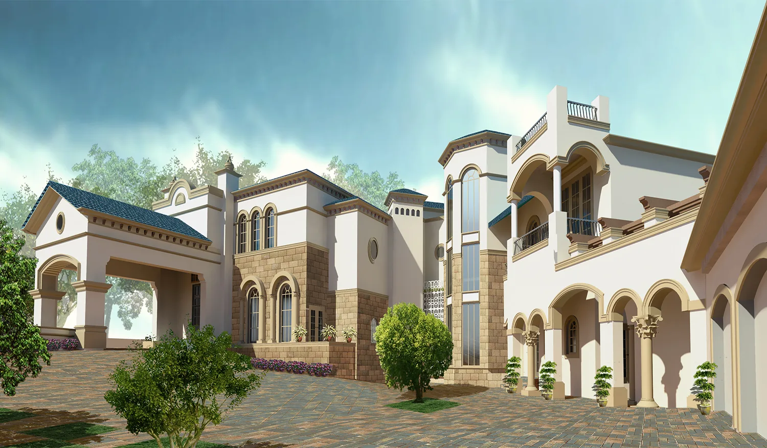 Architectural design that attracts the eye